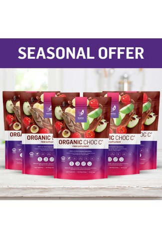 Seasonal offer - x5 Organic Choc C - Normal SRP £225.15